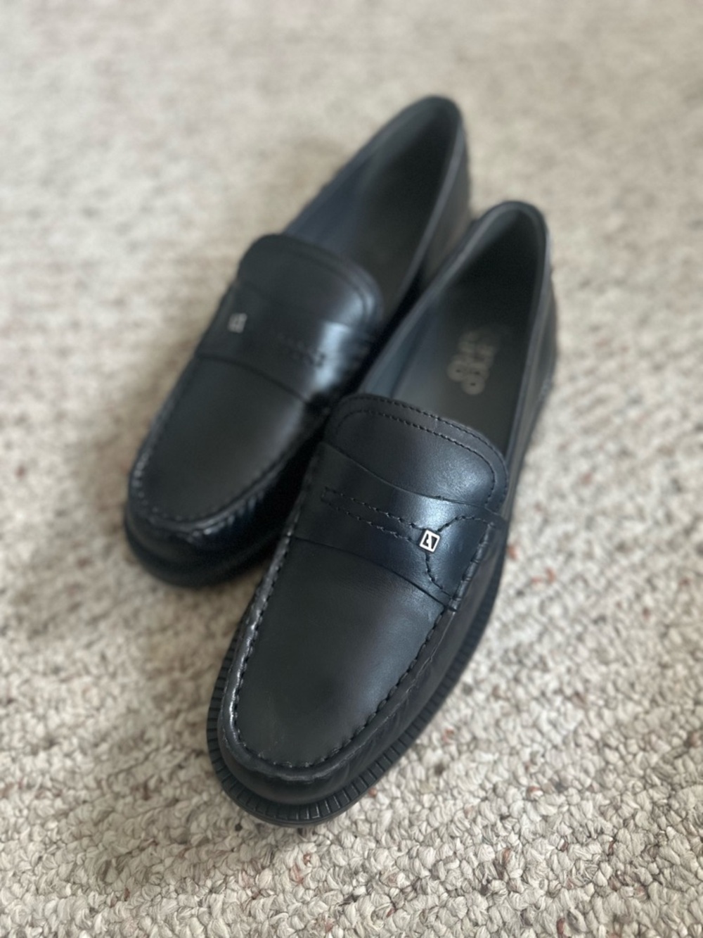 Franco Sarto Loafers Black Size 9 - Picture 5 of 9